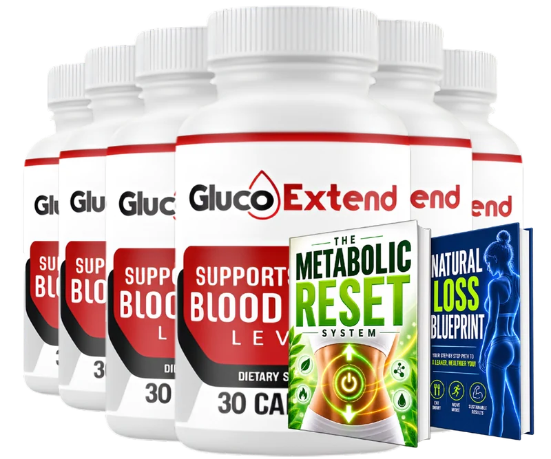 6 bottles of Gluco Extend